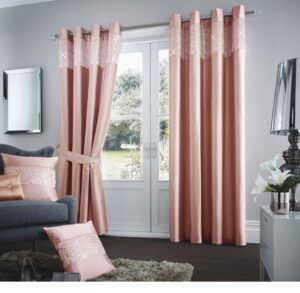 Aviv Curtains - Blush Pink