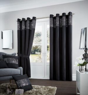 Aviv Curtains - Black