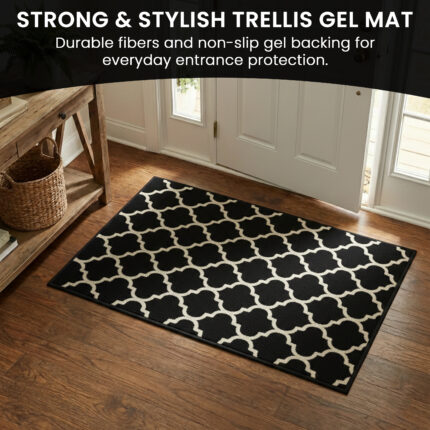 Trellis Gel Mat – Black Cream