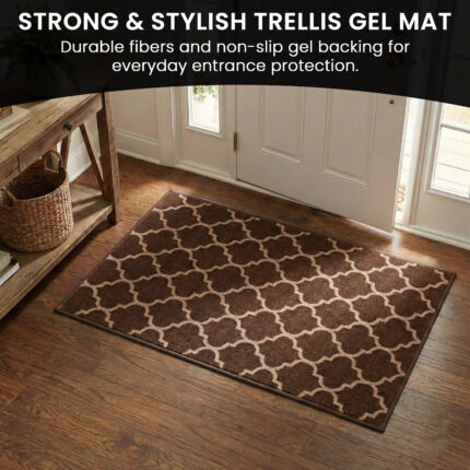 Trellis Gel Mat – Brown Beige