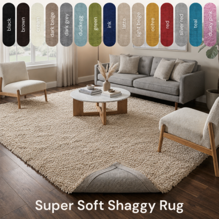 Shaggy Rug – Latte