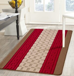 Gel Back Mat - Brown Red