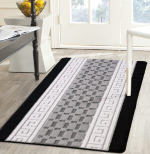 Gel Back Mat - Black Grey