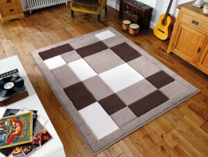 Havana Carved Rug - Beige Brown