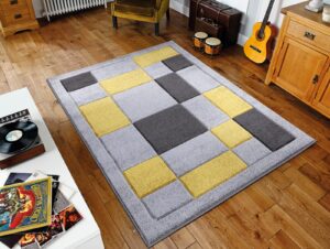 Havana Carved Rug - Grey Ochre