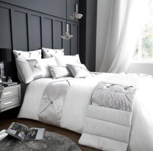 Lush Duvet Cover and Pillowcase Set - White