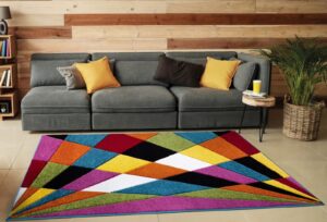 Carved Rug Multi - Jazz