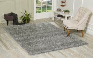 Soft Shaggy Rug - Grey