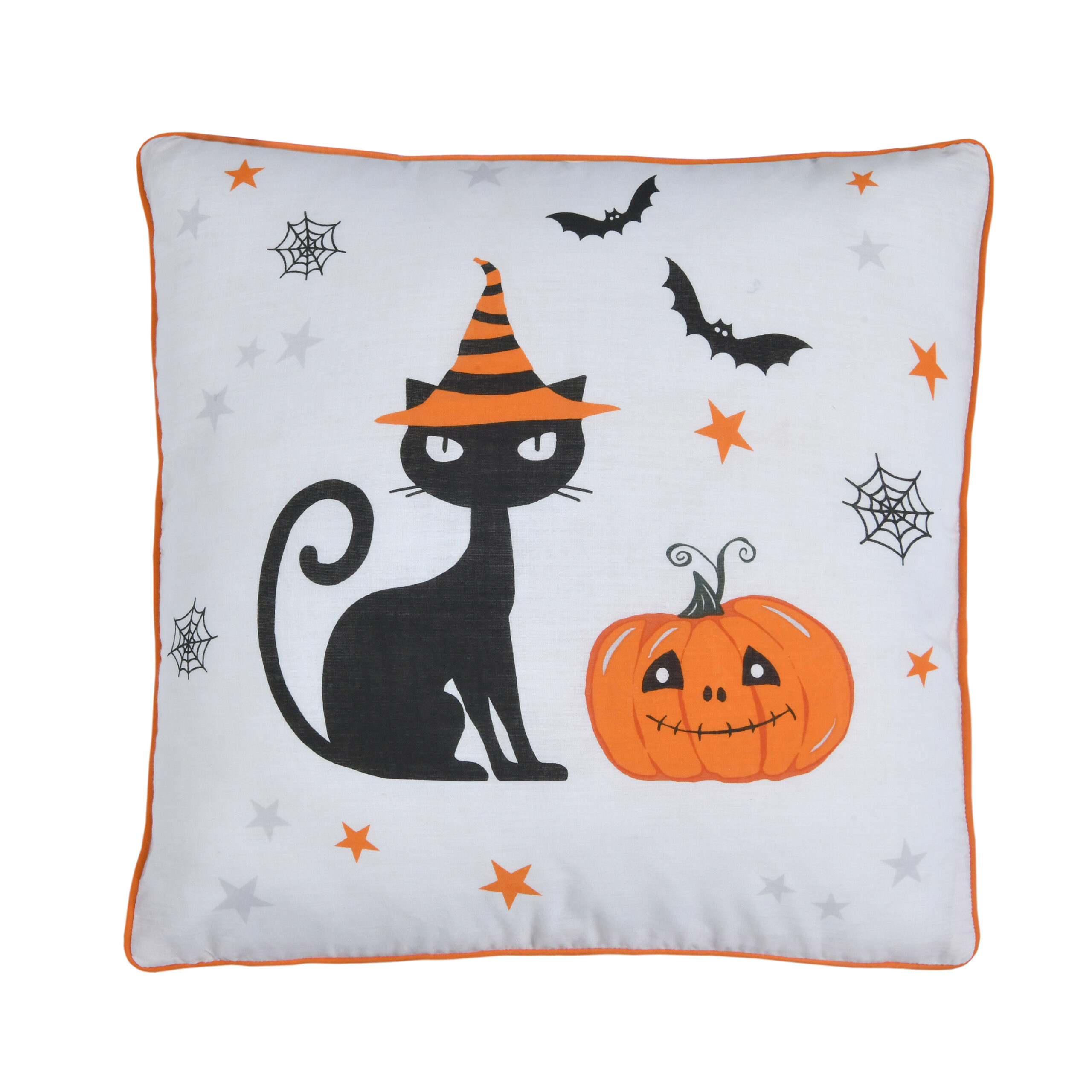 HCUSHB020015 HALLOWEEN PRINT CUSHION MULTI (1) Cushion