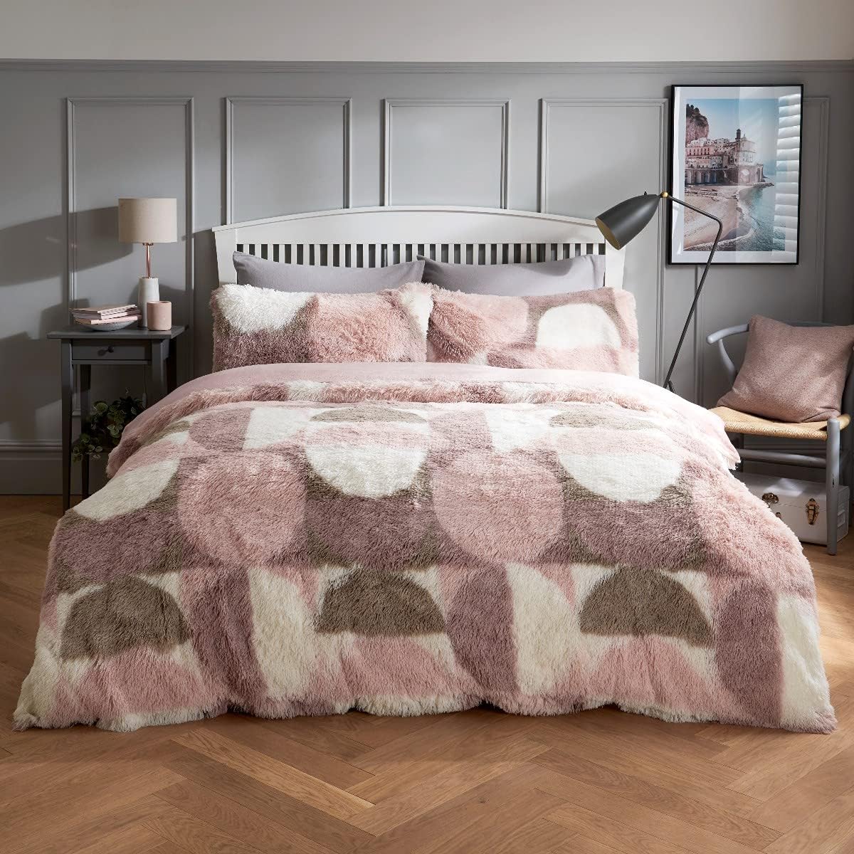 PRINTED GEO SHAGGY 1 Duvet