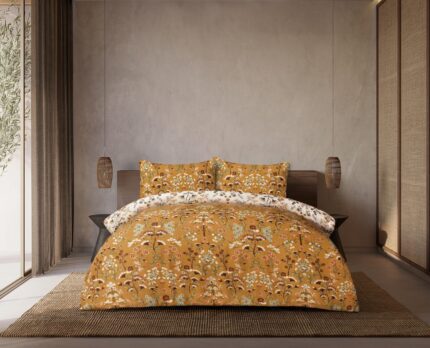 reversible folk floral