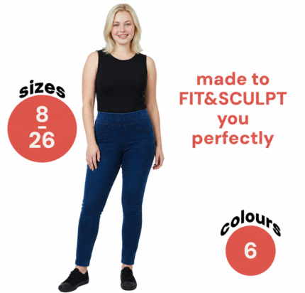 Women's Stylish Sculpt Pull On Jeggings with Pockets