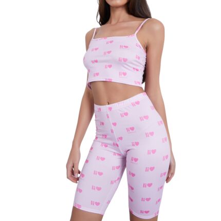 Crop Top and Cycling Short