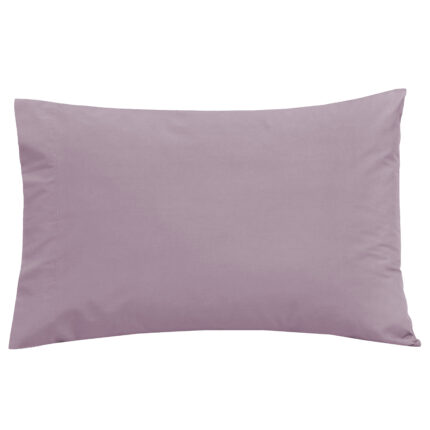 Polycotton Deluxe Pillowcase Non Iron - Heather