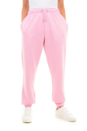 Basic Womens Oversized Jogger - Pink