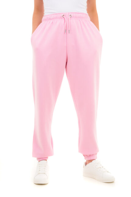 Basic Womens Oversized Jogger - Pink