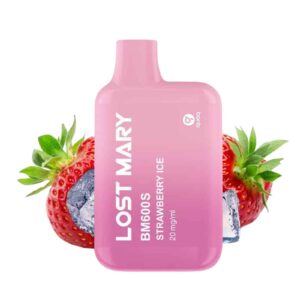 LOST MARY BM600s Disposable Vape - Strawberry Ice