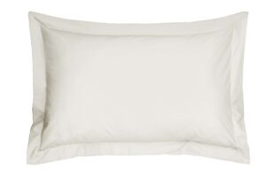 Polycotton Oxford Pillowcases Pair 180 Thread Count - White