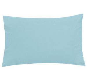 Polycotton Housewife Pillowcases Pair 180 Thread Count - Blue