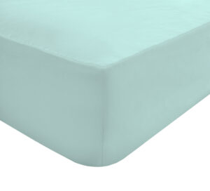 T200 Egyptian Cotton Fitted Sheet - Duck Egg