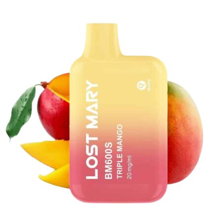 LOST MARY BM600s Disposable Vape - Triple Mango