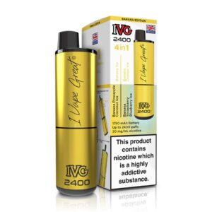 IVG 2400 (4 in 1) - Banana Edition