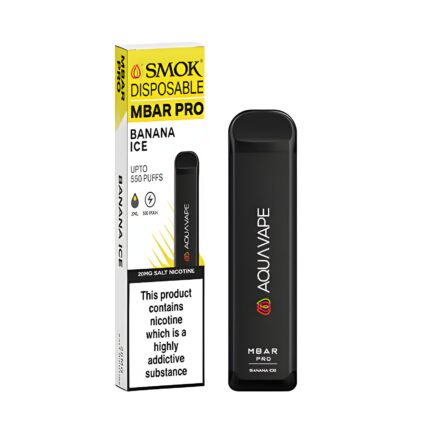 SMOK MBAR Pro Disposable Vape - Banana Ice