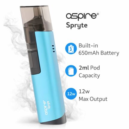 Aspire Spryte Rechargeable Vape Kit - Blue