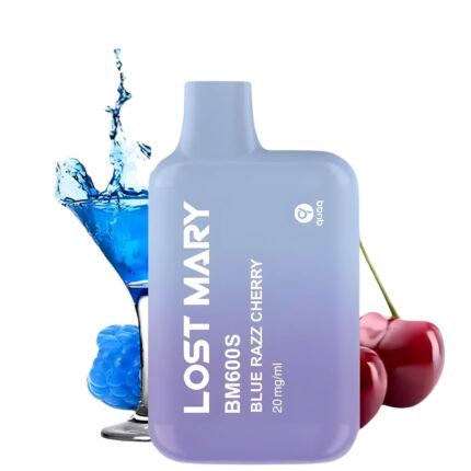 LOST MARY BM600s Disposable Vape - Blue Razz Cherry
