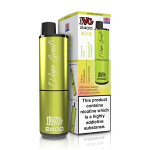 IVG 2400 (4 in 1) Disposable Vape - Citrus Edition