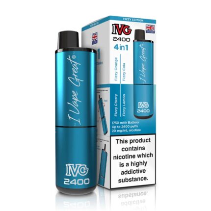 IVG 2400 Disposable Vape - Fizzy Cherry
