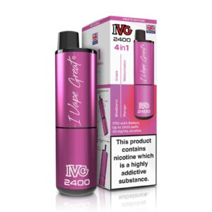 IVG 2400 (4 in 1) Disposable Vape - Fruits Edition