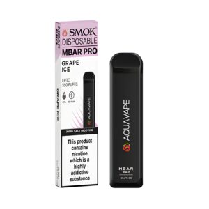 SMOK MBAR Pro Disposable Vape - Grape Ice