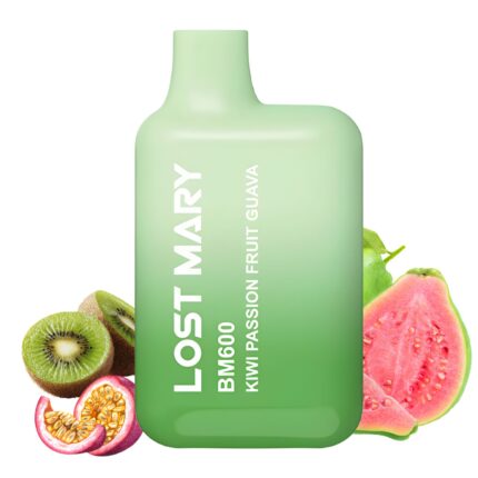 LOST MARY BM600s Disposable Vape - Kiwi Passion Fruit Guava
