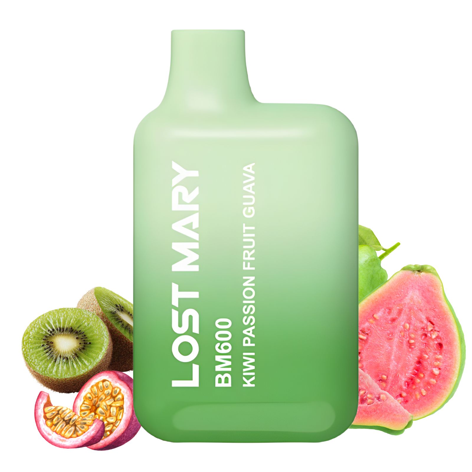 Kiwi Passion Fruit Guava LOST MARY BM600s Disposable Vape - Kiwi Passion Fruit Guava