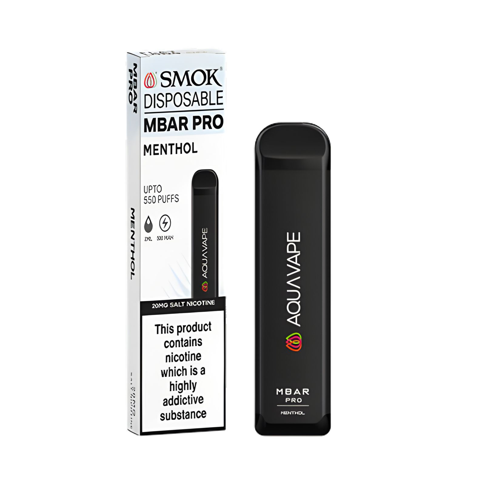 Menthol SMOK MBAR Pro Disposable Vape - Menthol