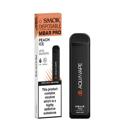 SMOK MBAR Pro Disposable Vape - Peach Ice