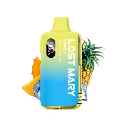 Lost Mary (BM6000) Rechargeable Vape - Pineapple Ice