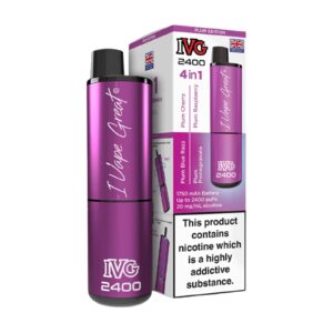 IVG 2400 (4 in 1) Disposable Vape - Plum Edition