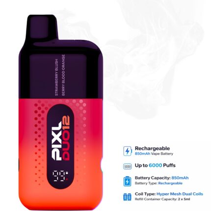 PIXL Duo 12 (2 in 1) Rechargeable Vape - Red Edition