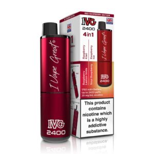 IVG 2400 (4 in 1) - Red Raspberry Edition