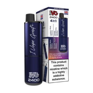 IVG 2400 (4 in 1) Disposable Vape - Shisha Edition