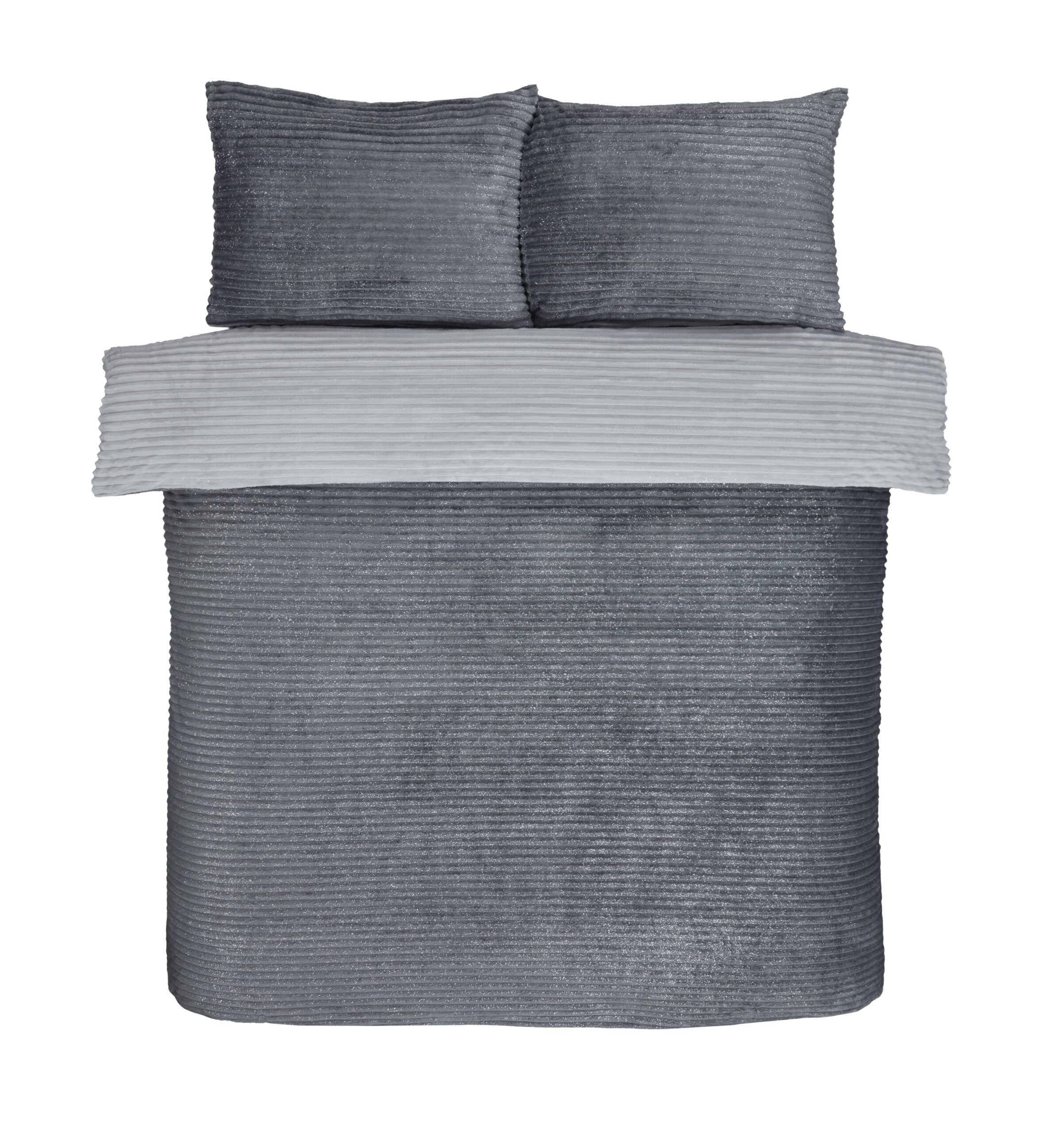 Sparkle Rib Fleece Grey - OH