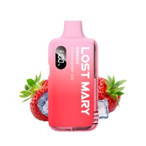Lost Mary (BM6000) Rechargeable Vape - Strawberry Ice
