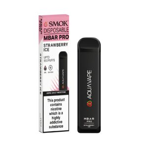 SMOK MBAR Pro Disposable Vape - Strawberry Ice