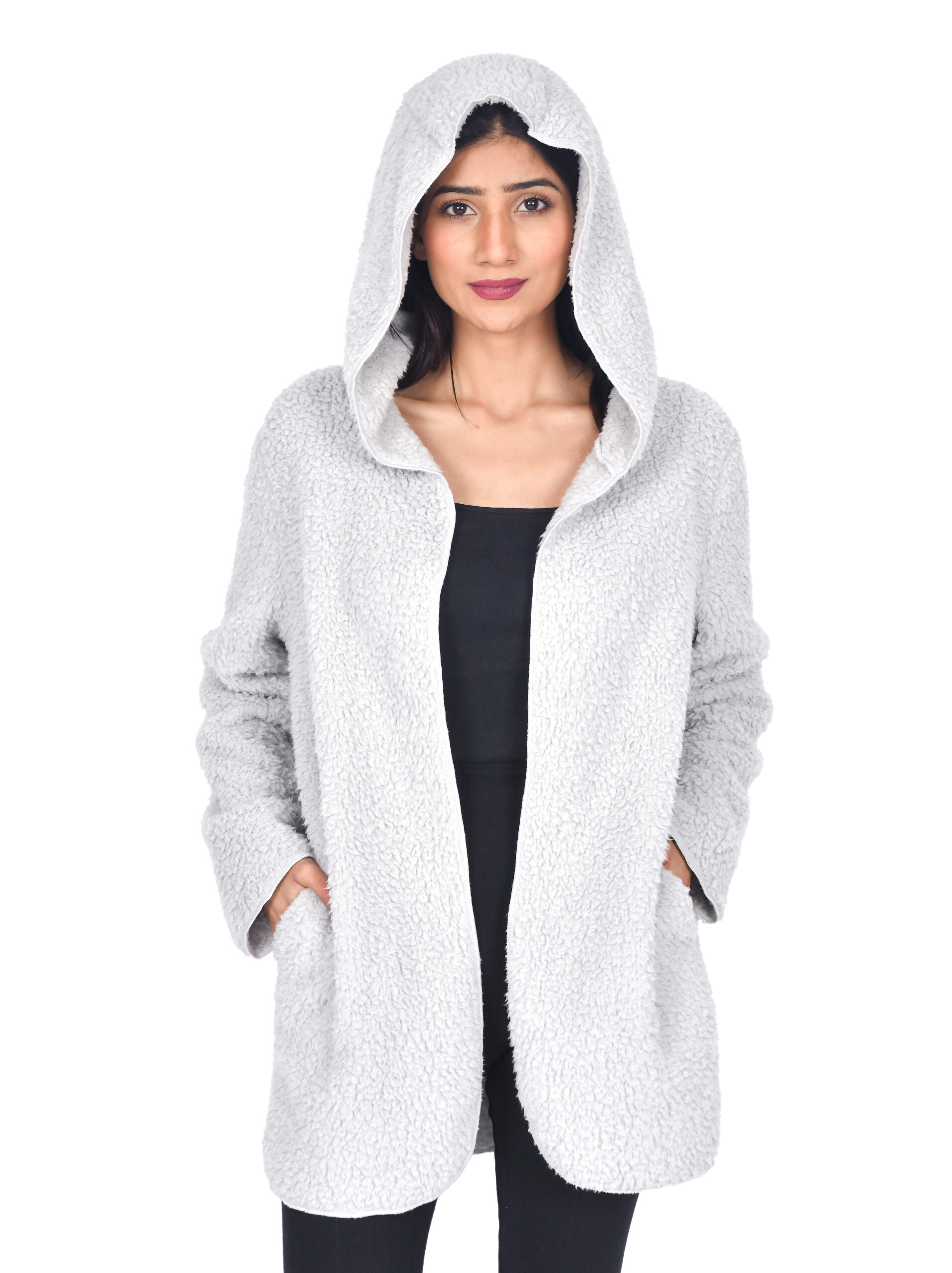 1728KLTOP1244 LIGHT GREY 8 Coat