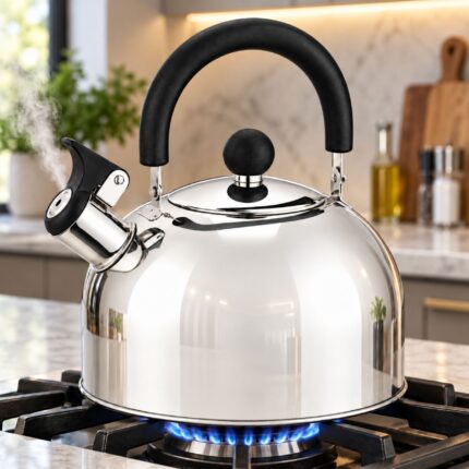 2.5 Ltrs Whistling Kettle - Silver (Stainless Steel)