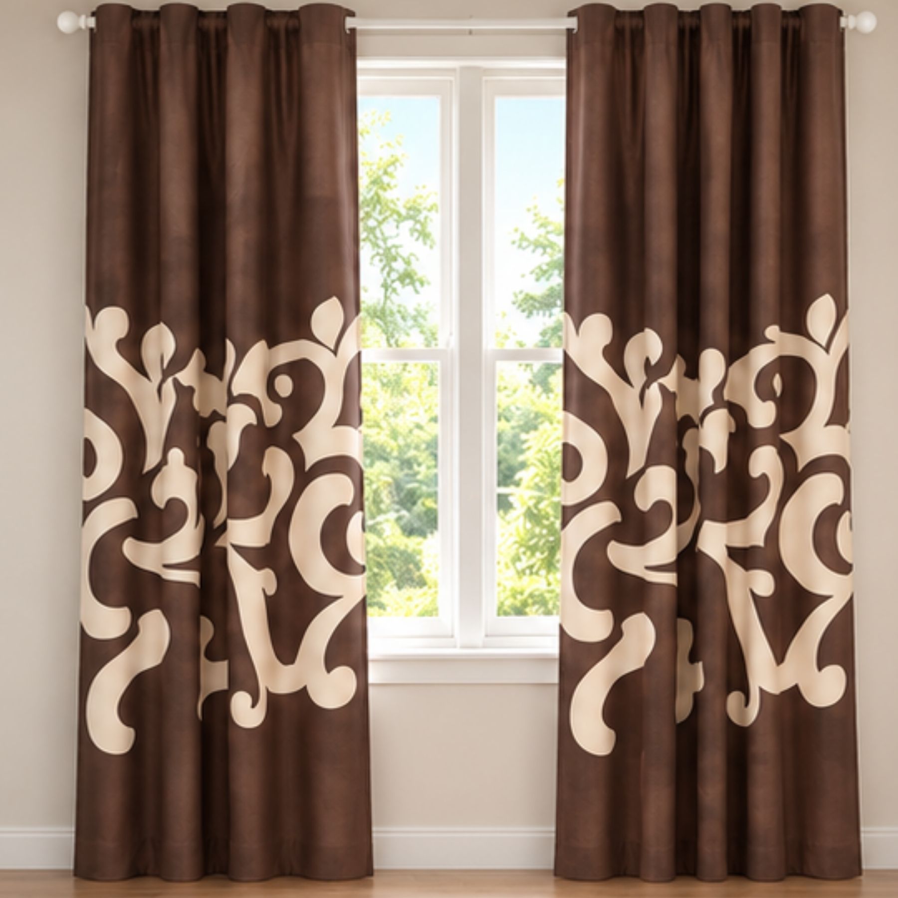 ECO Curtain - ChocolateCream