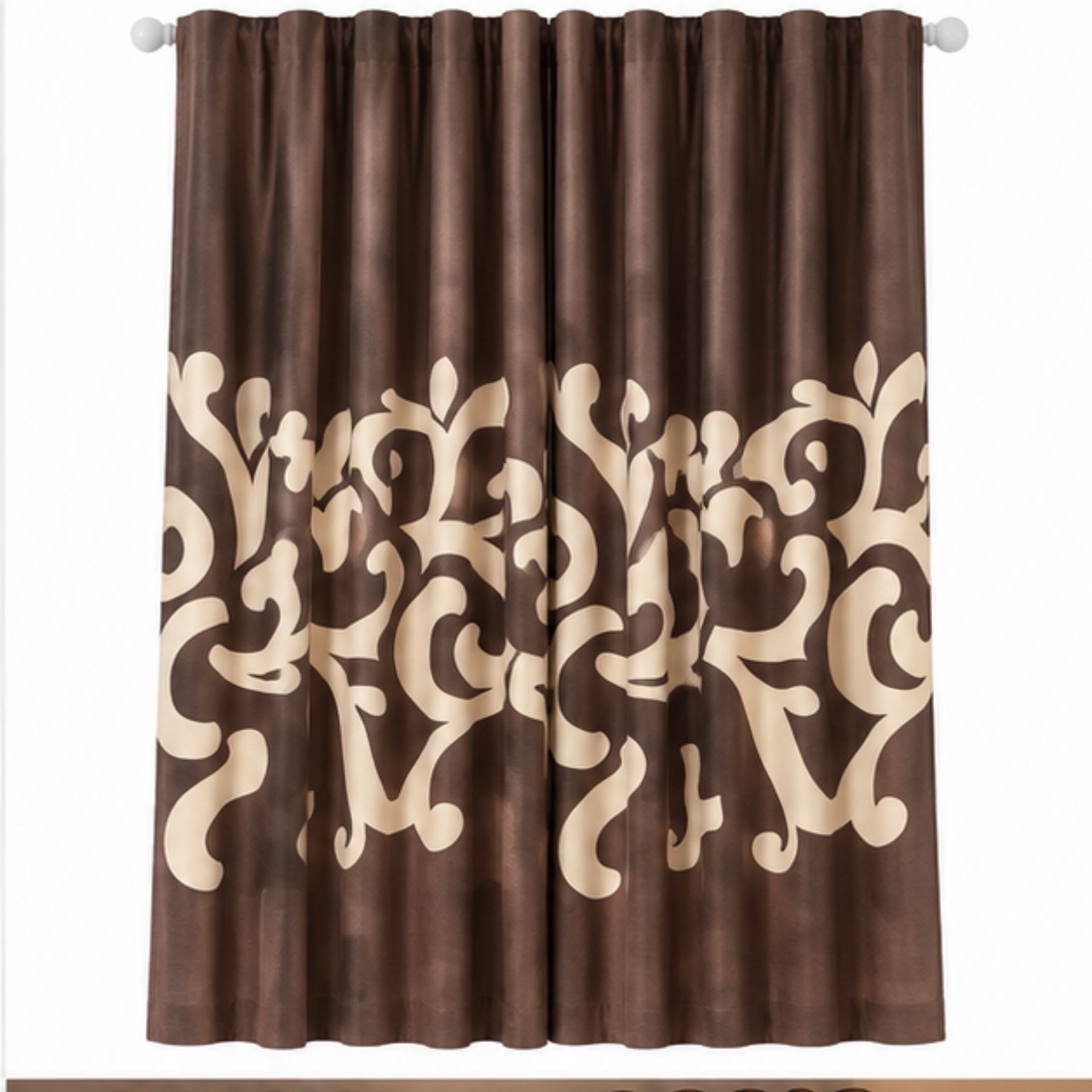 ECO Curtain - ChocolateCream3