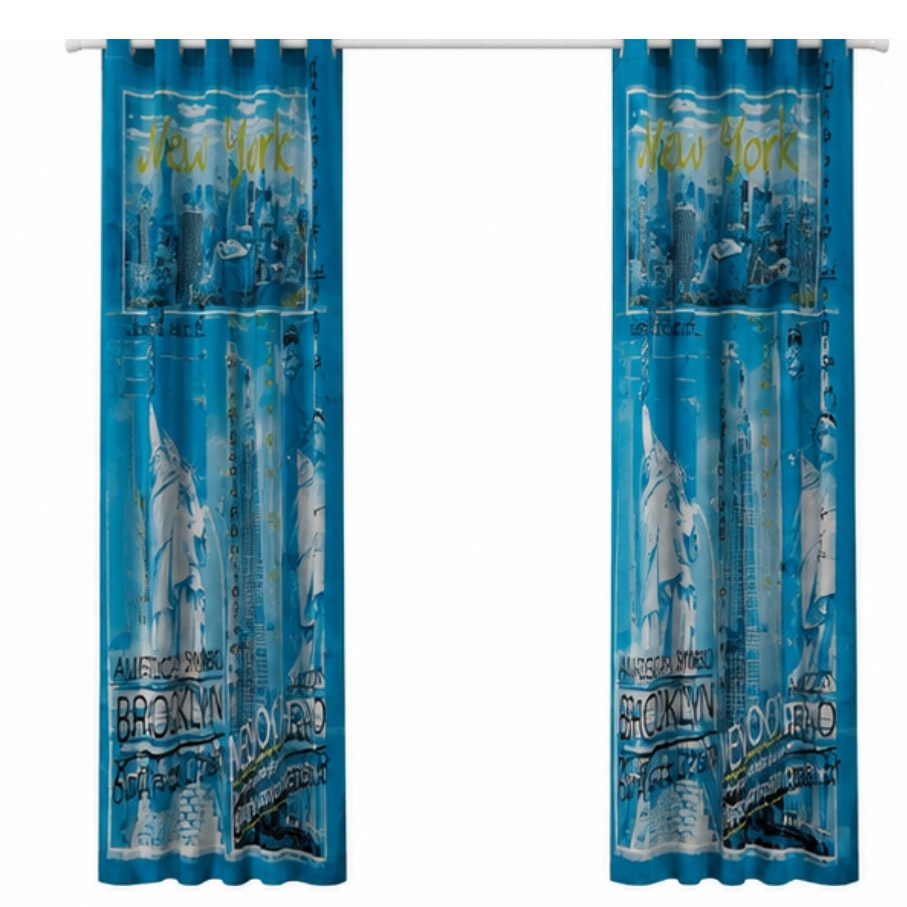 Inspire Curtain - Teal 3